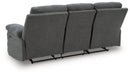 Side-Swipe Reclining Sofa with Drop Down Table - Imperial Furniture (Las Vegas, NV) - Multi Location