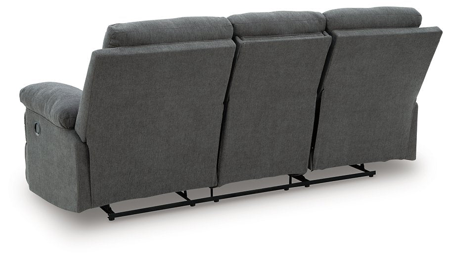 Side-Swipe Reclining Sofa with Drop Down Table - Imperial Furniture (Las Vegas, NV) - Multi Location