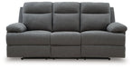 Side-Swipe Reclining Sofa with Drop Down Table - Imperial Furniture (Las Vegas, NV) - Multi Location