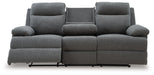 Side-Swipe Reclining Sofa with Drop Down Table - Imperial Furniture (Las Vegas, NV) - Multi Location