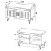 Brixton Storage Benches - Imperial Furniture (Las Vegas, NV) - Multi Location