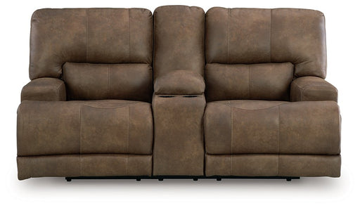 Beckley Place Power Reclining Loveseat with Console - Imperial Furniture (Las Vegas, NV) - Multi Location