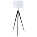 Harrington Tripod Legs Floor Lamp White and Black - Imperial Furniture (Las Vegas, NV) - Multi Location