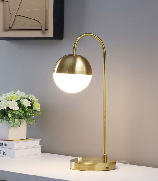 Merrick Round Arched Table Lamp Gold - Imperial Furniture (Las Vegas, NV) - Multi Location