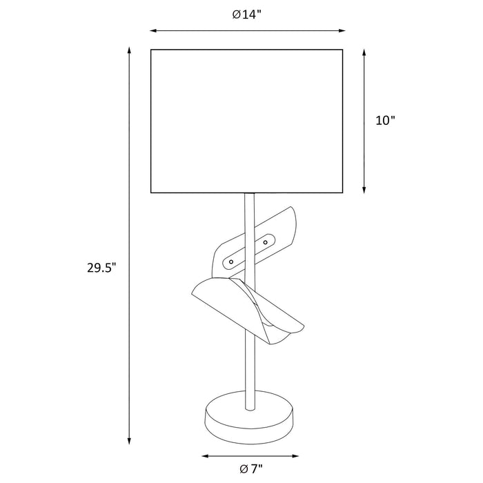 Kingsley Table Lamp - Imperial Furniture (Las Vegas, NV) - Multi Location