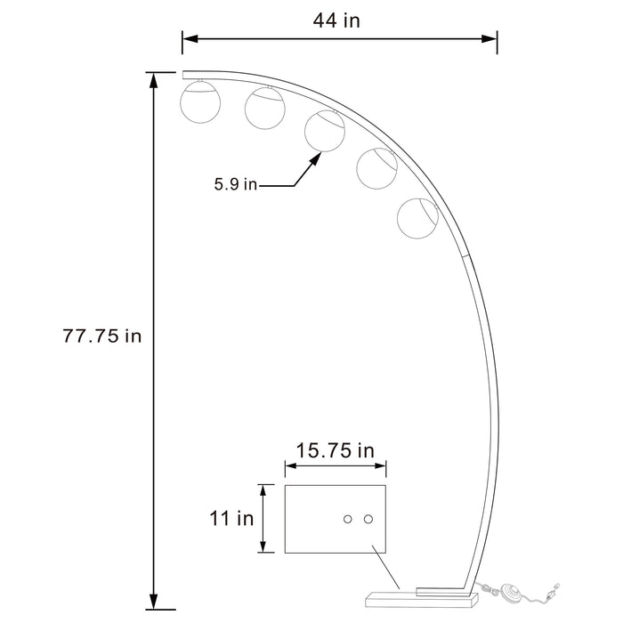 Cody Floor Lamp - Imperial Furniture (Las Vegas, NV) - Multi Location