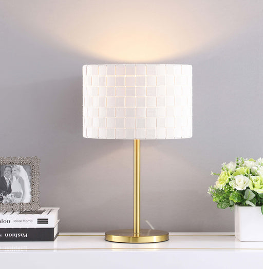 Ramiro Drum Shade Buffet Table Lamp Gold - Imperial Furniture (Las Vegas, NV) - Multi Location