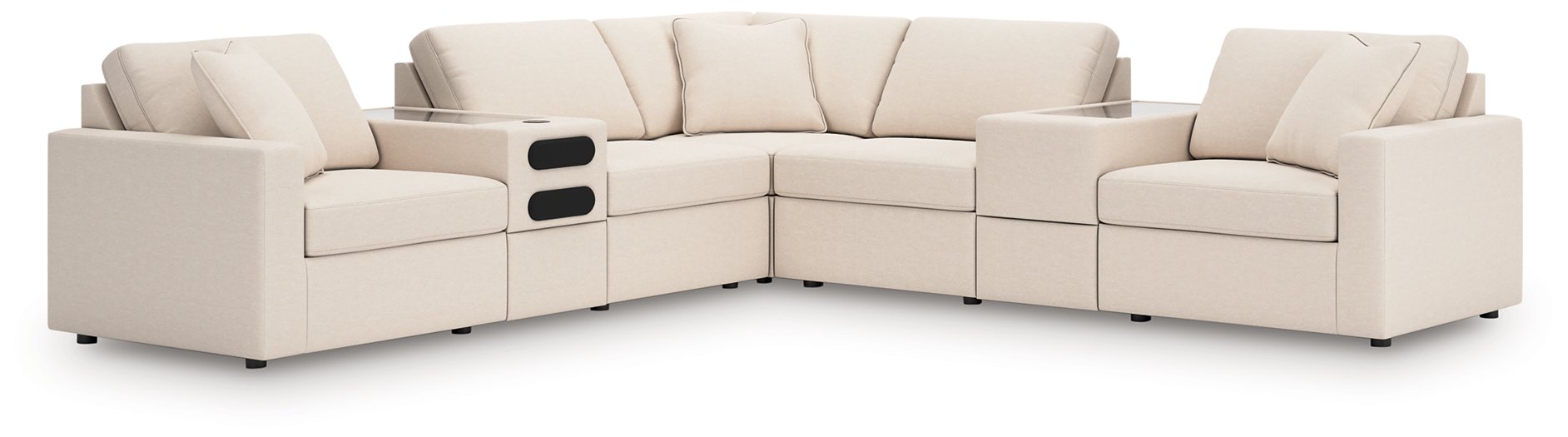 Modmax Balanced Sectional with Audio and Storage Consoles - Imperial Furniture (Las Vegas, NV) - Multi Location