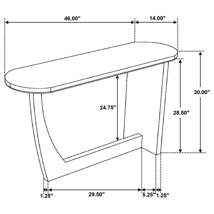 Fletcher Console Table - Imperial Furniture (Las Vegas, NV) - Multi Location