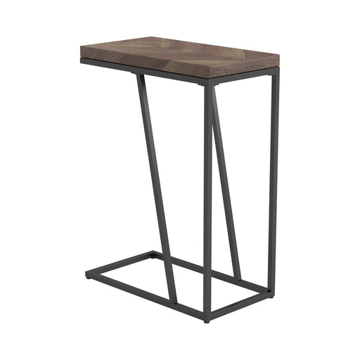 Sergio Chevron Rectangular Accent Table Tobacco - Imperial Furniture (Las Vegas, NV) - Multi Location