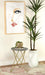 Xenia Round Accent Table with Hairpin Legs Black and White - Imperial Furniture (Las Vegas, NV) - Multi Location