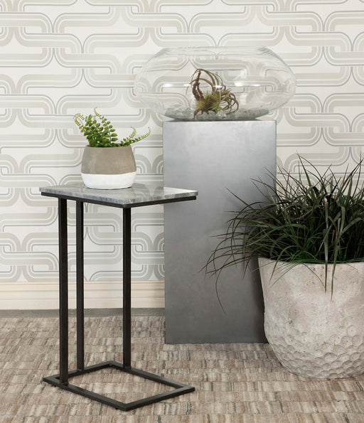 Vicente Accent Table with Marble Top Grey - Imperial Furniture (Las Vegas, NV) - Multi Location