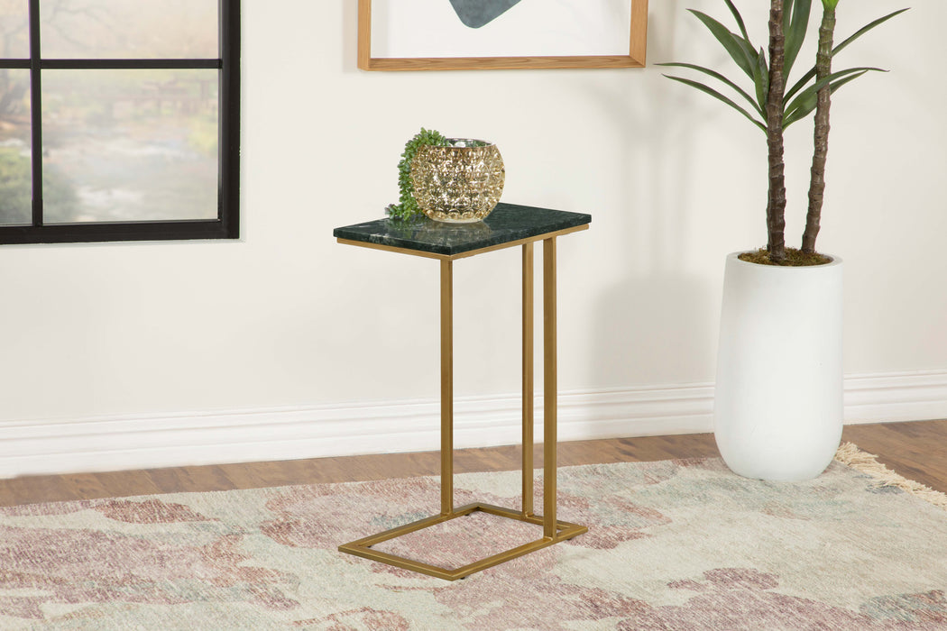 Vicente Accent Table with Marble Top Grey - Imperial Furniture (Las Vegas, NV) - Multi Location
