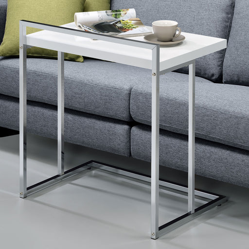 Dani Rectangular Snack Table with Metal Base - Imperial Furniture (Las Vegas, NV) - Multi Location