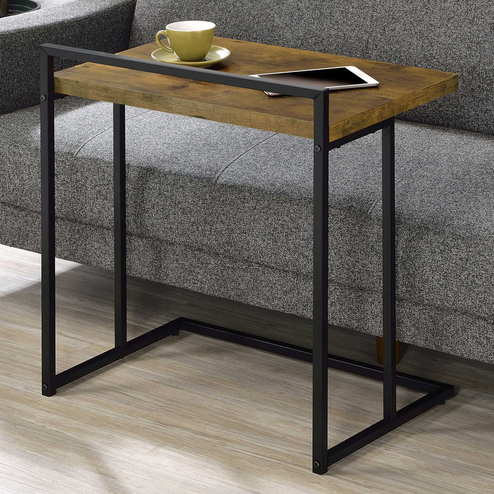 Dani Rectangular Snack Table with Metal Base - Imperial Furniture (Las Vegas, NV) - Multi Location