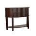 Diane 2-drawer Demilune Shape Console Table Cappuccino - Imperial Furniture (Las Vegas, NV) - Multi Location