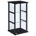 Cyclamen 3-shelf Glass Curio Cabinet Black and Clear - Imperial Furniture (Las Vegas, NV) - Multi Location