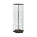 Traditional Glass Hexagon Curio Cabinet - Imperial Furniture (Las Vegas, NV) - Multi Location