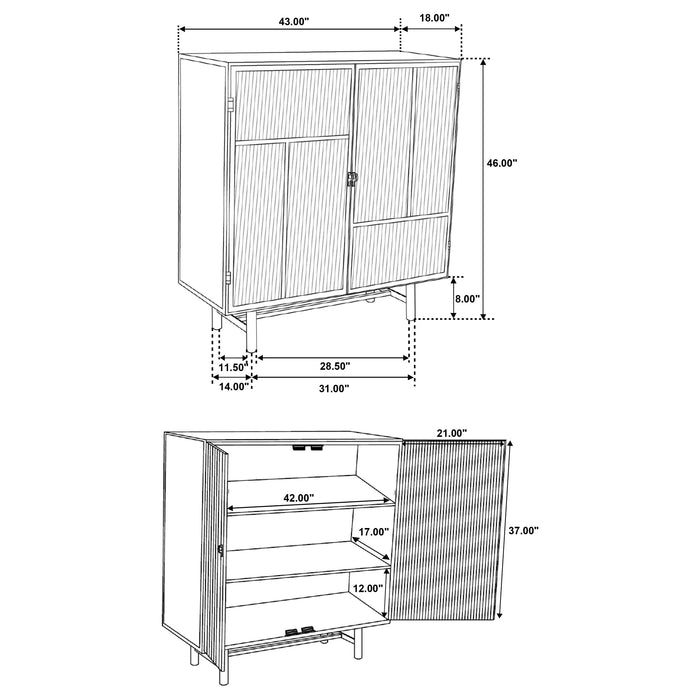 Dalia Accent Cabinet - Imperial Furniture (Las Vegas, NV) - Multi Location