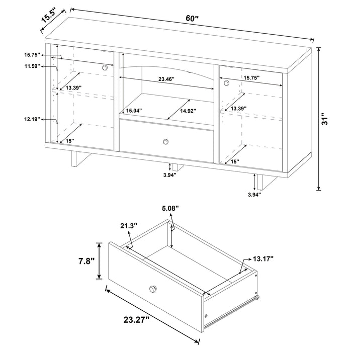 Dalton Accent Cabinet - Imperial Furniture (Las Vegas, NV) - Multi Location