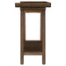 Ornelas 46-inch Console Table with Slatted Shelf Mango Brown - Imperial Furniture (Las Vegas, NV) - Multi Location
