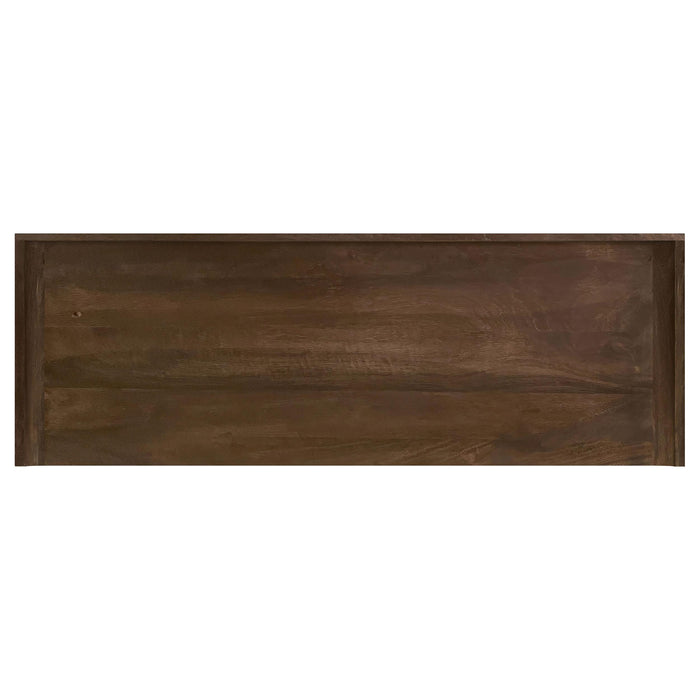 Ornelas 46-inch Console Table with Slatted Shelf Mango Brown - Imperial Furniture (Las Vegas, NV) - Multi Location