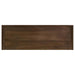 Ornelas 46-inch Console Table with Slatted Shelf Mango Brown - Imperial Furniture (Las Vegas, NV) - Multi Location