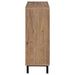 Teller 2-door Shoe Storage Cabinet Natural Oak - Imperial Furniture (Las Vegas, NV) - Multi Location