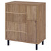 Teller 2-door Shoe Storage Cabinet Natural Oak - Imperial Furniture (Las Vegas, NV) - Multi Location