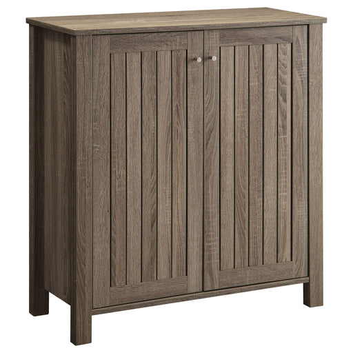Marisa 4-shelf Shoe Cabinet Dark Taupe - Imperial Furniture (Las Vegas, NV) - Multi Location
