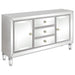 Leticia 3-drawer Accent Cabinet Silver - Imperial Furniture (Las Vegas, NV) - Multi Location