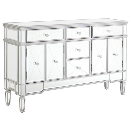 Duchess 5-drawer Accent Cabinet Silver - Imperial Furniture (Las Vegas, NV) - Multi Location