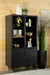 Santiago Rectangular 4-door Cabinet Matte Black - Imperial Furniture (Las Vegas, NV) - Multi Location