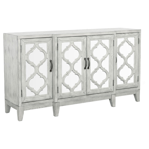 Mckellen 4-door Accent Cabinet Antique White - Imperial Furniture (Las Vegas, NV) - Multi Location