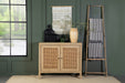 Zamora Rectangular 2-door Accent Cabinet Natural - Imperial Furniture (Las Vegas, NV) - Multi Location