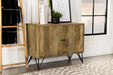 Eileen Rectangular 2-door Accent Cabinet Natural - Imperial Furniture (Las Vegas, NV) - Multi Location