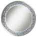 Lixue Round Wall Mirror with LED Lighting Silver - Imperial Furniture (Las Vegas, NV) - Multi Location
