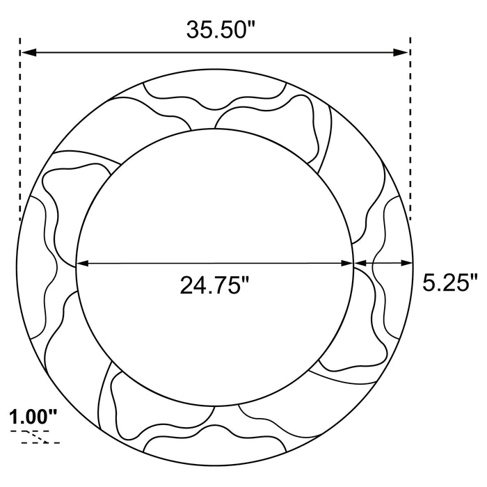 Dorinda Wall Mirror - Imperial Furniture (Las Vegas, NV) - Multi Location