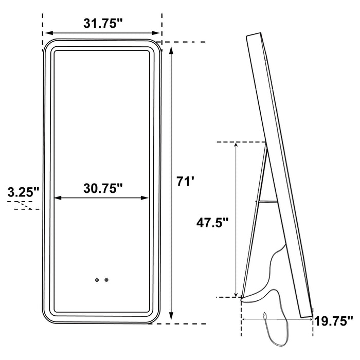 Glendora Mirrors - Imperial Furniture (Las Vegas, NV) - Multi Location