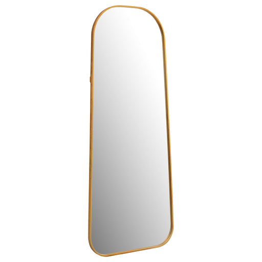 Simeon Metal Frame Full Length 59" Floor Mirror Antique Gold - Imperial Furniture (Las Vegas, NV) - Multi Location