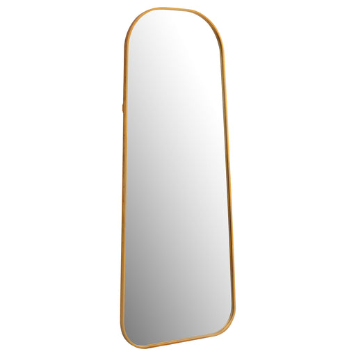 Simeon Metal Frame Full Length 51" Floor Mirror Antique Gold - Imperial Furniture (Las Vegas, NV) - Multi Location