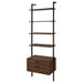 Owens 3-piece 96-inch Wall Mounted Bookshelf Set Walnut - Imperial Furniture (Las Vegas, NV) - Multi Location