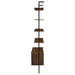 Owens 3-piece 96-inch Wall Mounted Bookshelf Set Walnut - Imperial Furniture (Las Vegas, NV) - Multi Location