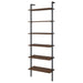 Owens 3-piece 96-inch Wall Mounted Bookshelf Set Walnut - Imperial Furniture (Las Vegas, NV) - Multi Location