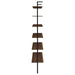 Owens 3-piece 96-inch Wall Mounted Bookshelf Set Walnut - Imperial Furniture (Las Vegas, NV) - Multi Location