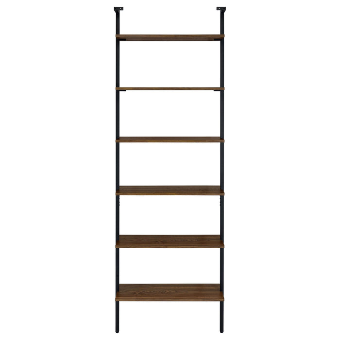 Owens 3-piece 96-inch Wall Mounted Bookshelf Set Walnut - Imperial Furniture (Las Vegas, NV) - Multi Location