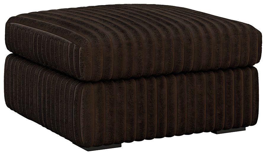 Midnight-Madness Oversized Accent Ottoman - Imperial Furniture (Las Vegas, NV) - Multi Location
