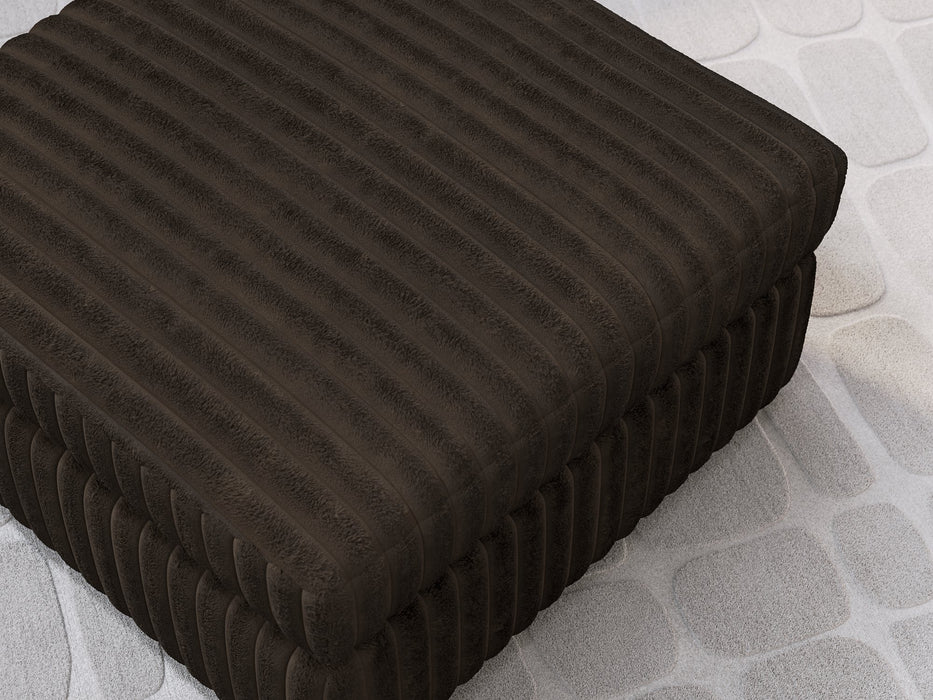 Midnight-Madness Oversized Accent Ottoman - Imperial Furniture (Las Vegas, NV) - Multi Location