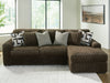 Midnight-Madness Sectional Sofa with Chaise - Imperial Furniture (Las Vegas, NV) - Multi Location
