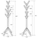 Margaret Coat Rack - Imperial Furniture (Las Vegas, NV) - Multi Location